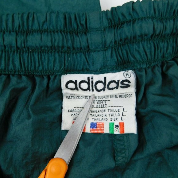 ADIDAS Rare Vintage Trefoil Stripe Track Pants - Picture 5 of 8